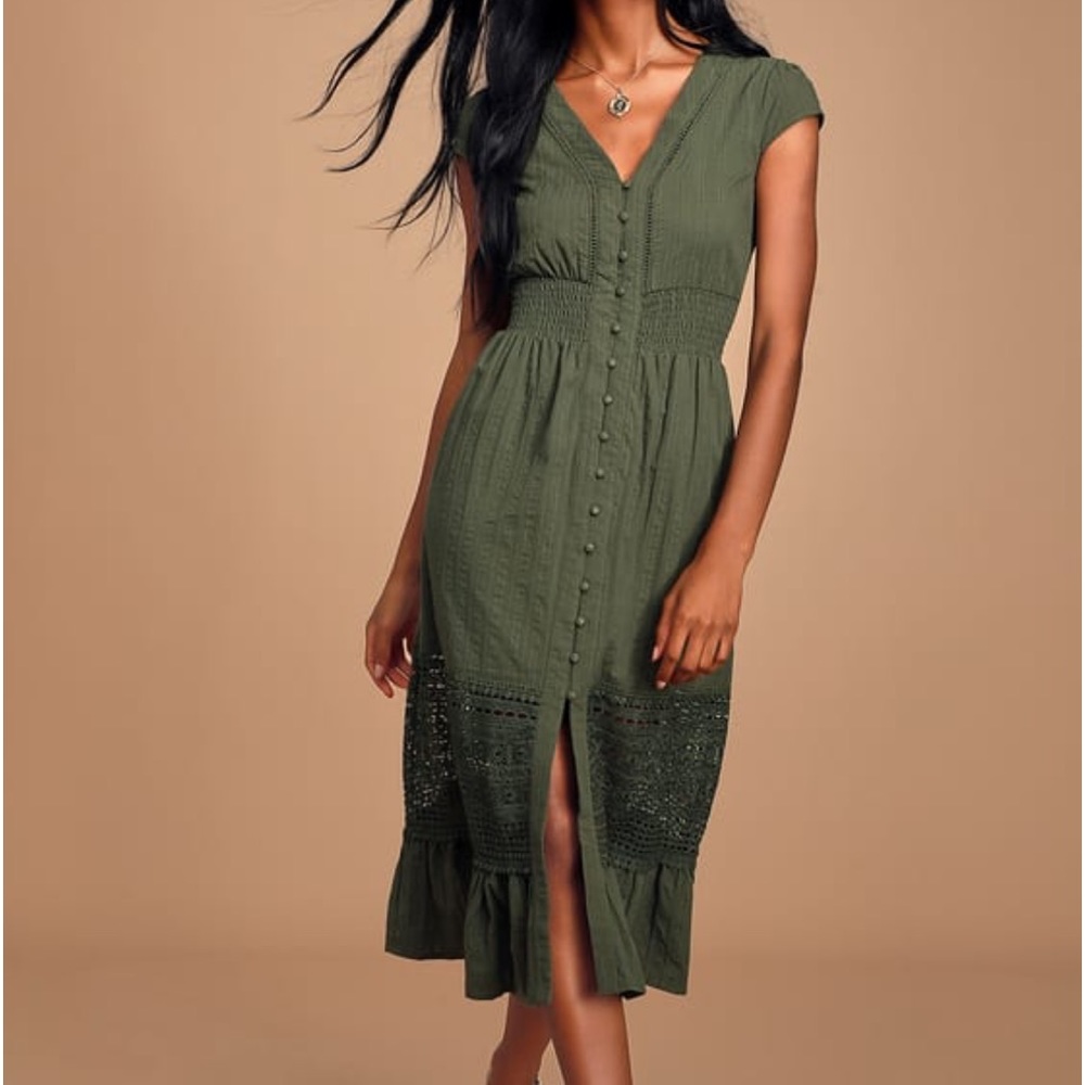 Lulus midi dress
